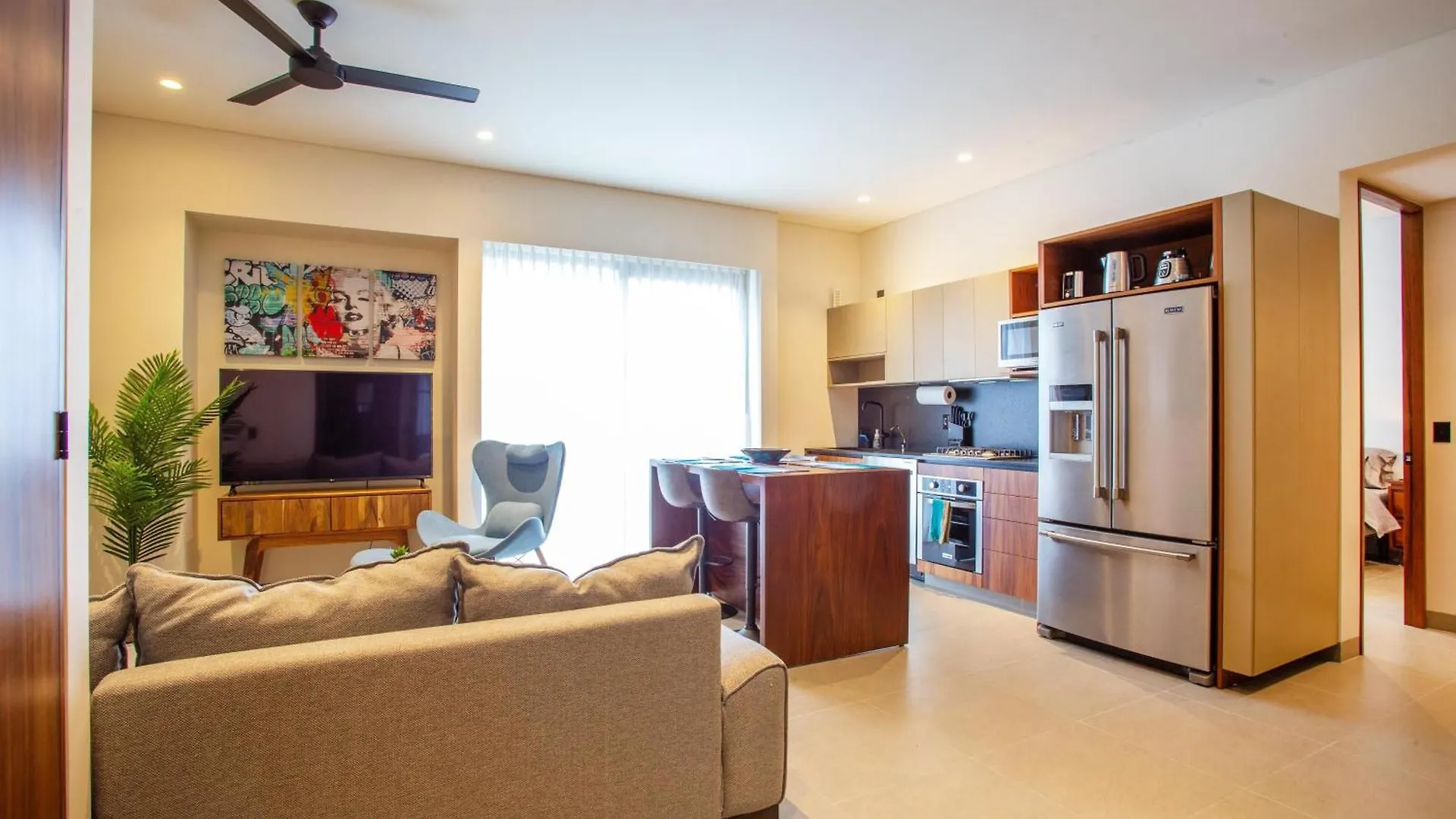 Дом отдыха Modern 2Br Near Beach & Boardwalk | Gym & Bbq Пуэрто-Вальярта